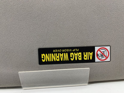 2008-2009 Honda Accord Passenger Sun Visor Gray Illumination OEM A04B08014