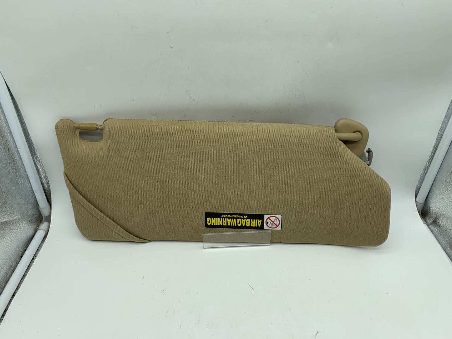 2006-2010 Honda Odyssey Driver Sun Visor Tan Illuminated OEM A04B42004