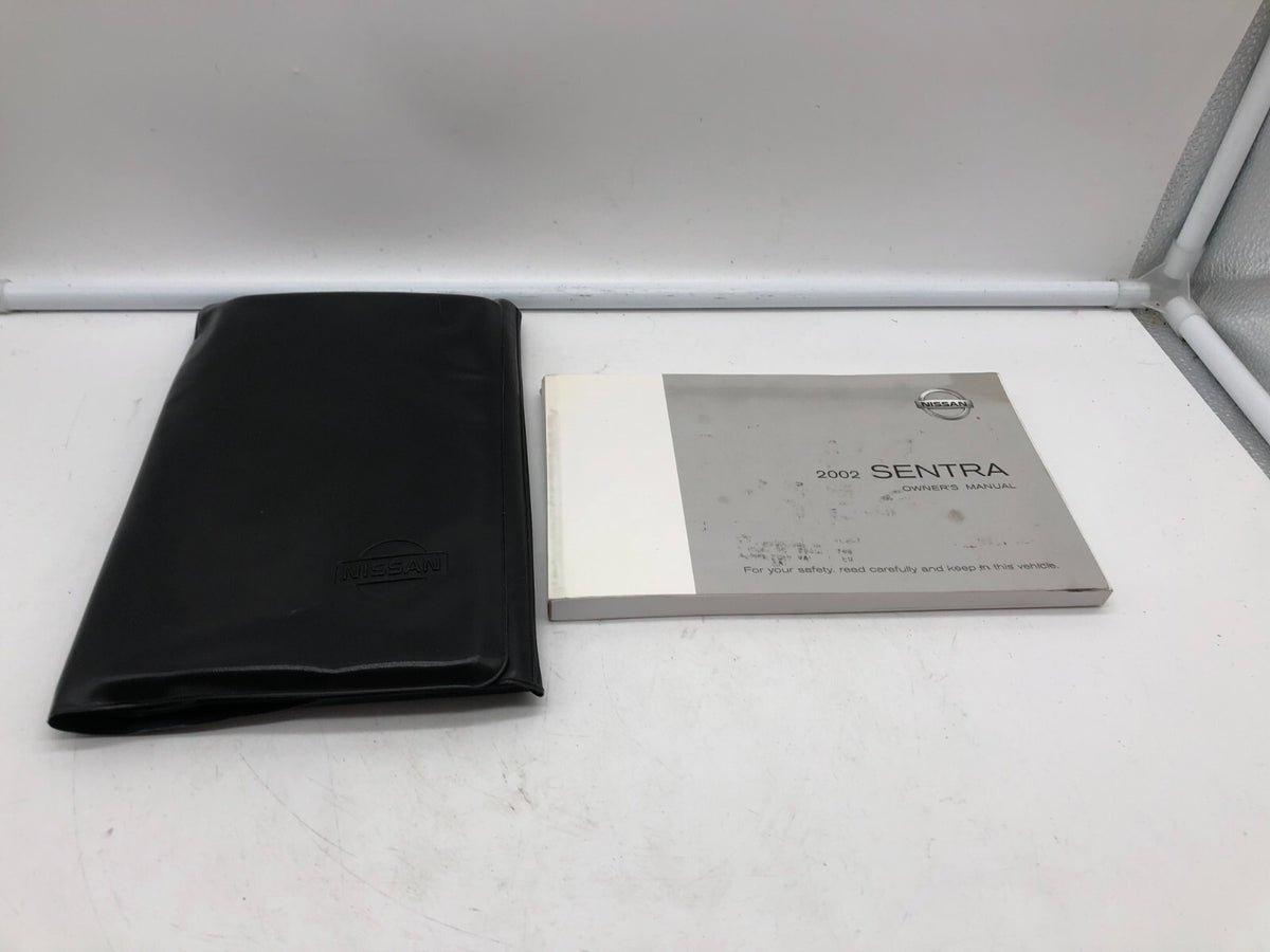 2002 Nissan Sentra Owners Manual with Case OEM R01B51003
