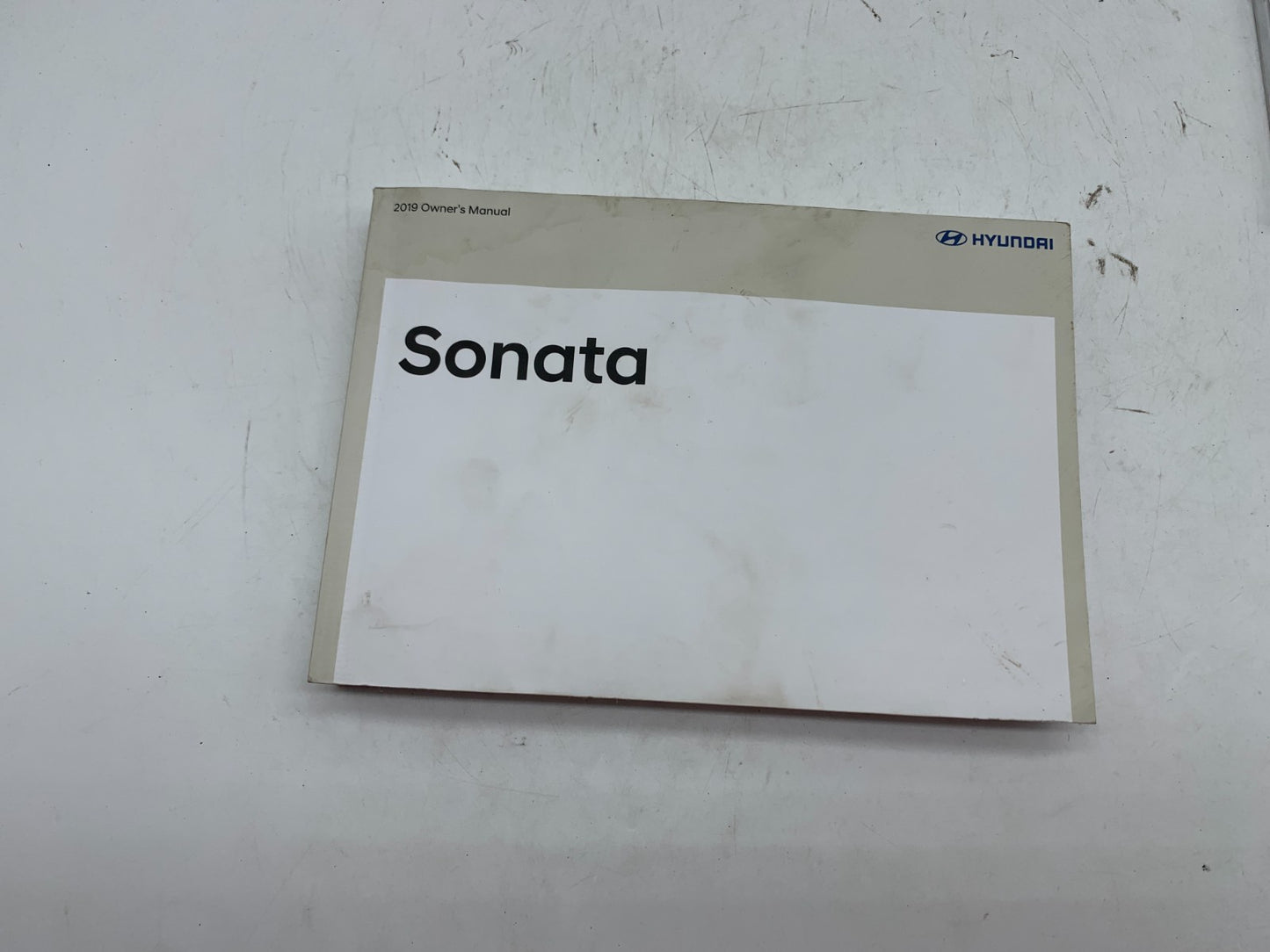 2019 Hyundai Sonata Owners Manual Set OEM A03B44004