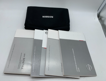 2019 Nissan Sentra Owners Manual Set with Case OEM D03B21004