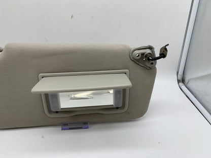2010-2014 Subaru Legacy Passenger Sun Visor Gray Illuminated OEM A02B07020