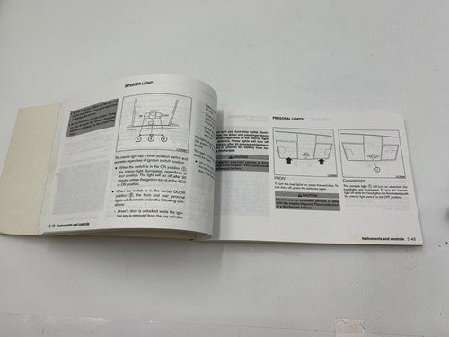 2006 Nissan Maxima Owners Manual Set with Case OEM R01B24009