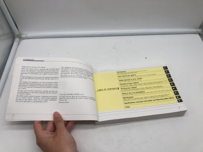 2014 Kia Soul Owners Manual OEM B01B41035