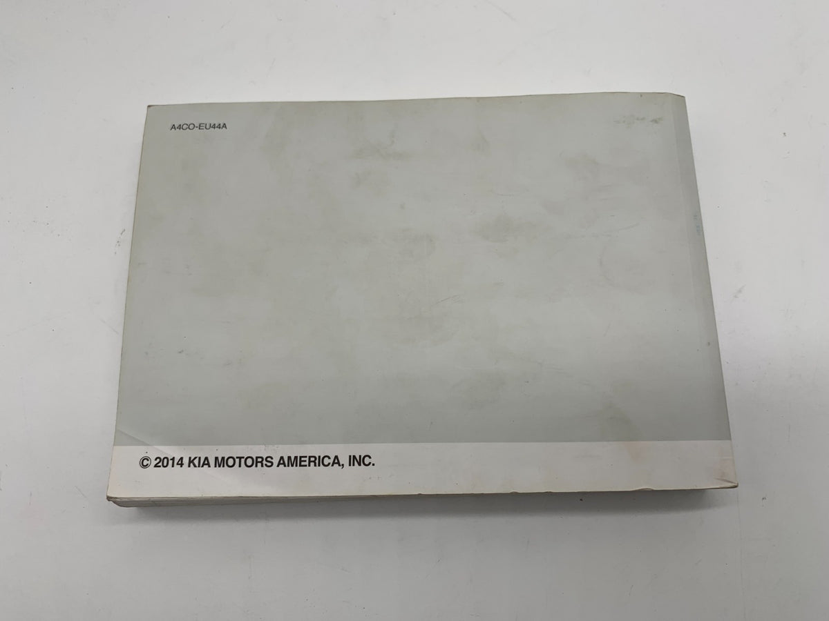 2015 Kia Optima Owners Manual OEM C01B47006