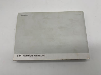 2015 Kia Optima Owners Manual OEM C01B47006