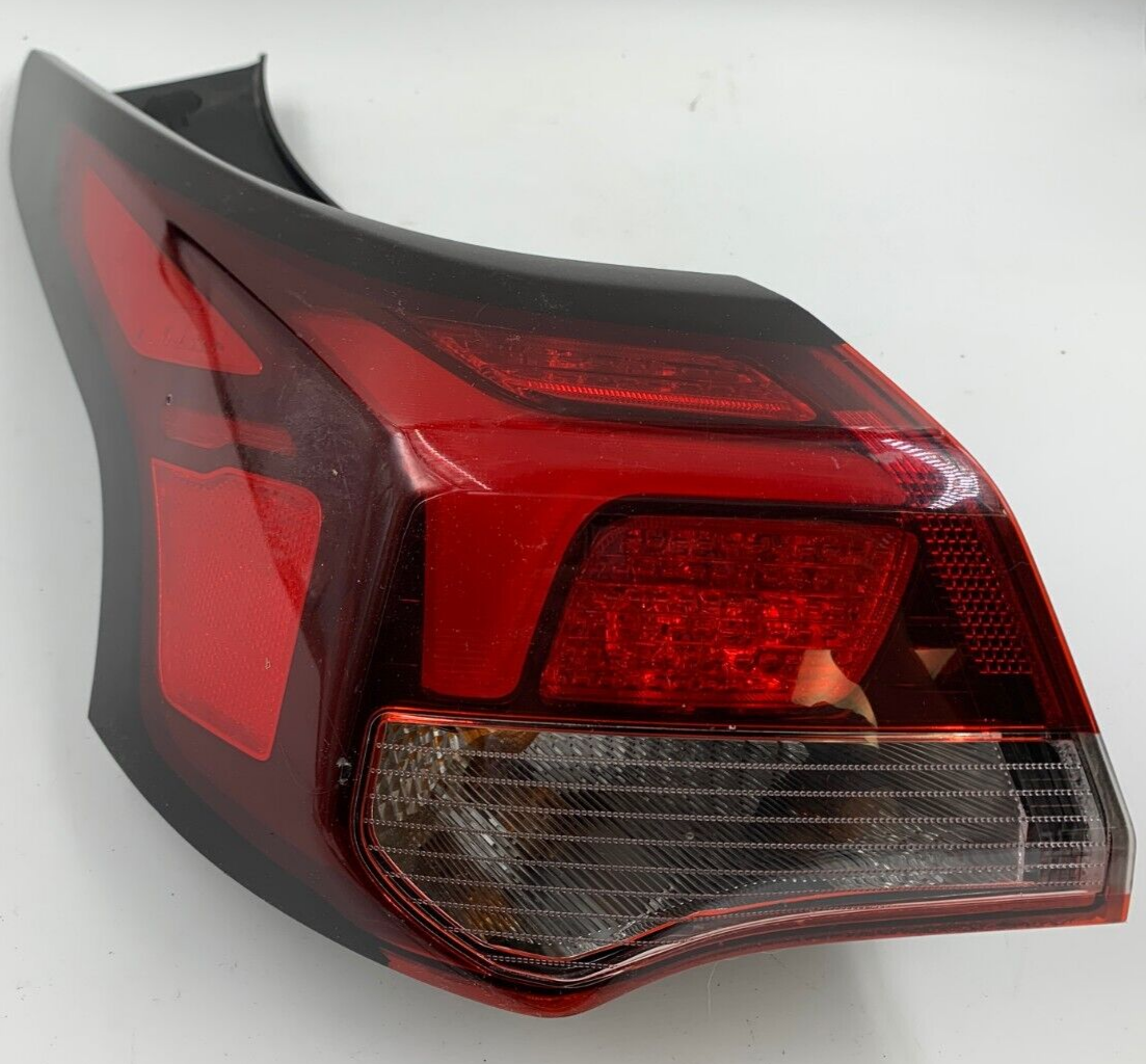 2019-2021 Hyundai Veloster Driver Side Tail Light Taillight OEM E03B60001