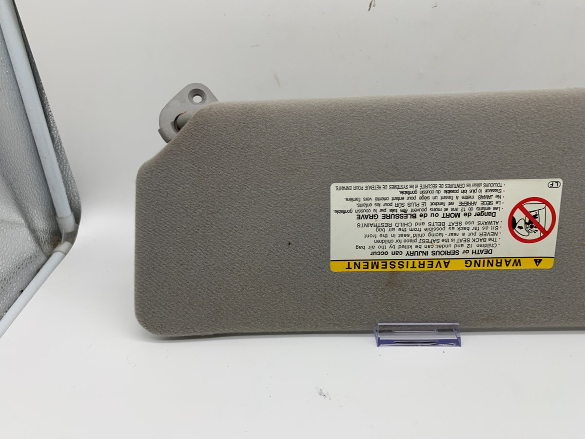 2002-2006 Toyota Camry Passenger Sun Visor Gray OEM C03B30061