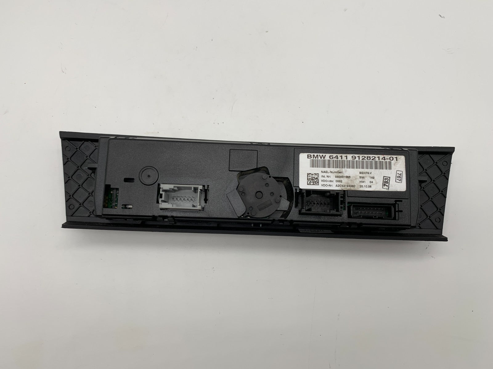 2007-2009 BMW 328i Sedan AC Heater Climate Control Unit OEM B03B32024