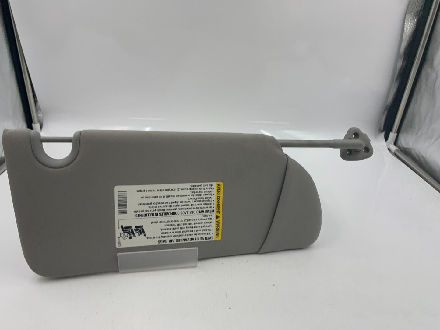 2006-2011 Buick Lucerne Driver Sun Visor Gray OEM D03B19010