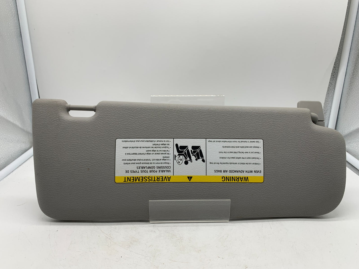 2008-2010 BMW E60 Driver Sun Visor Gray Illuminated OEM A03B53005