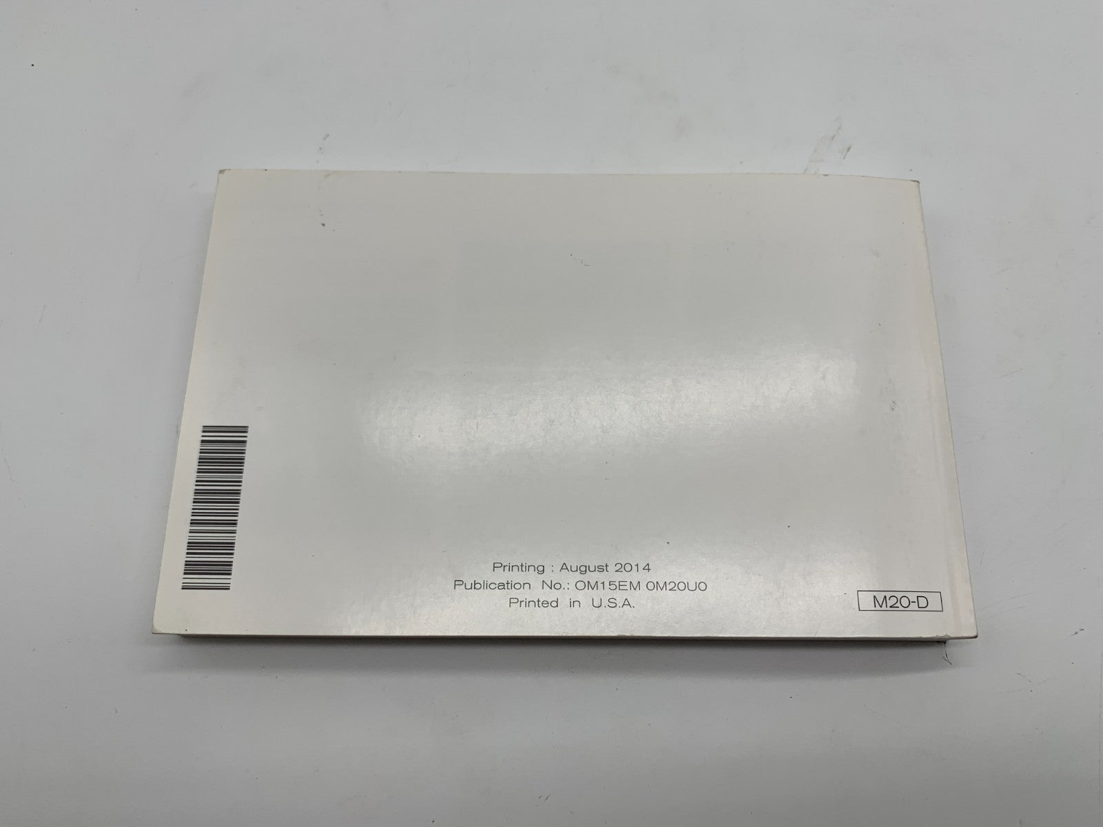 2015 Nissan NV200 Owners Manual with Case OEM C01B49005