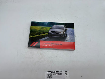 2020 Dodge Caravan Owners Manual OEM B03B51011