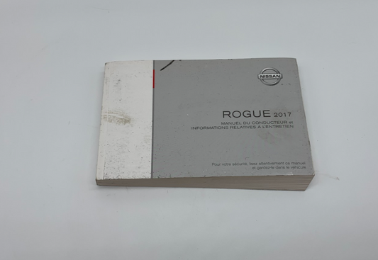 2017 Nissan Rogue Owners Manual Set OEM C03B54014