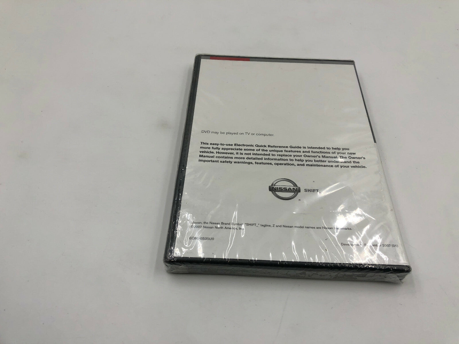 2008 Nissan Rogue Owners Manual Case & DVD Only OEM A01B17087