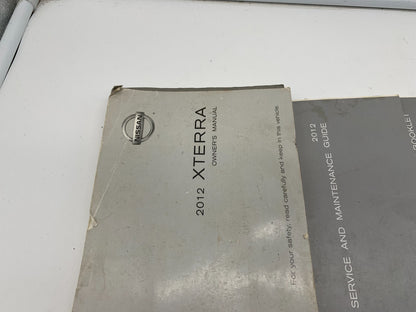 2012 Nissan Xterra Owners Manual Set OEM