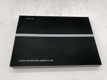 2010 Kia Sorento Owners Manual with Case OEM D02B29006