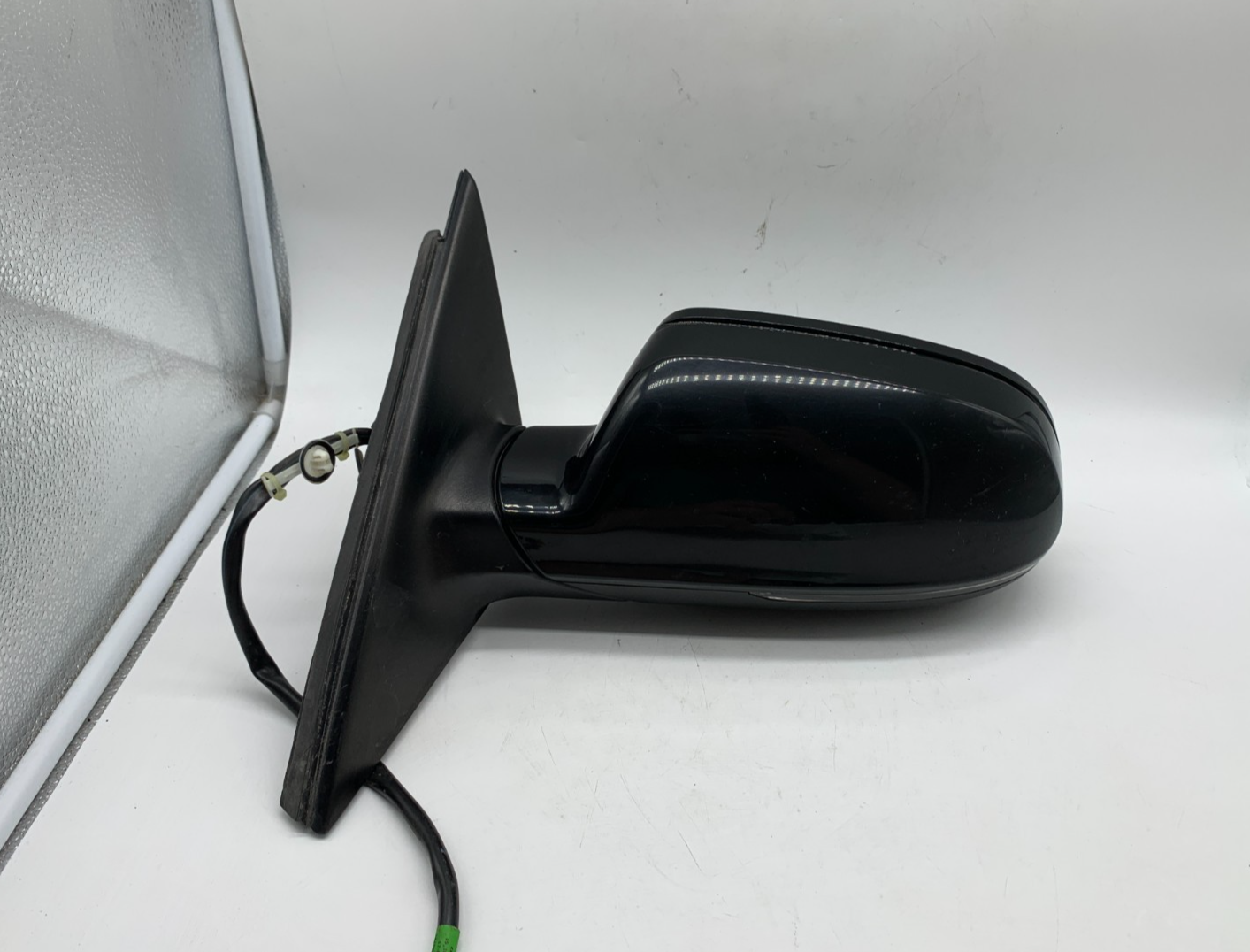 2010-2016 Audi A4 Driver Side View Power Door Mirror Black OEM B02B24001