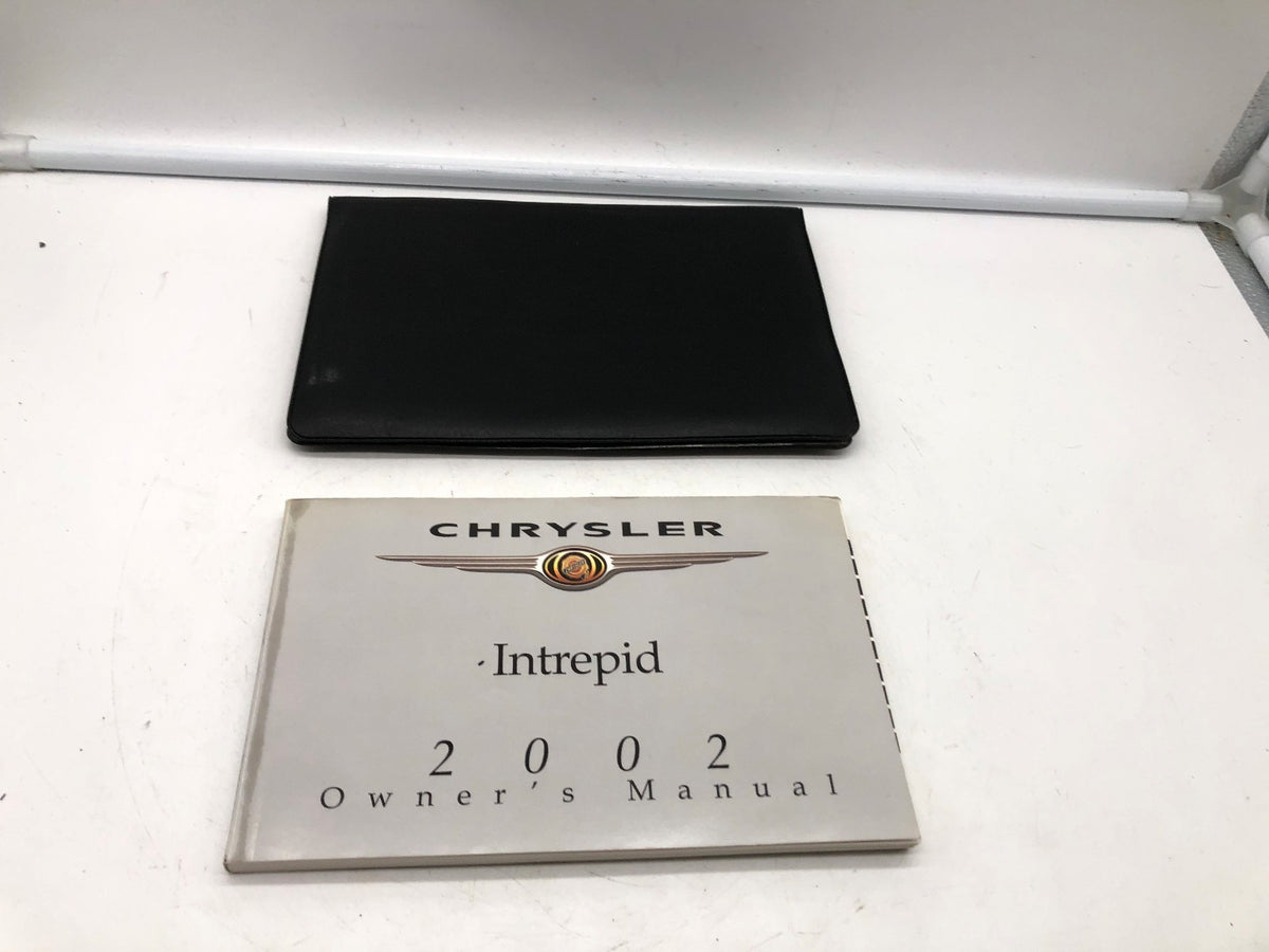 2002 Chrysler Intrepid Owners Manual with Case OEM R01B50005