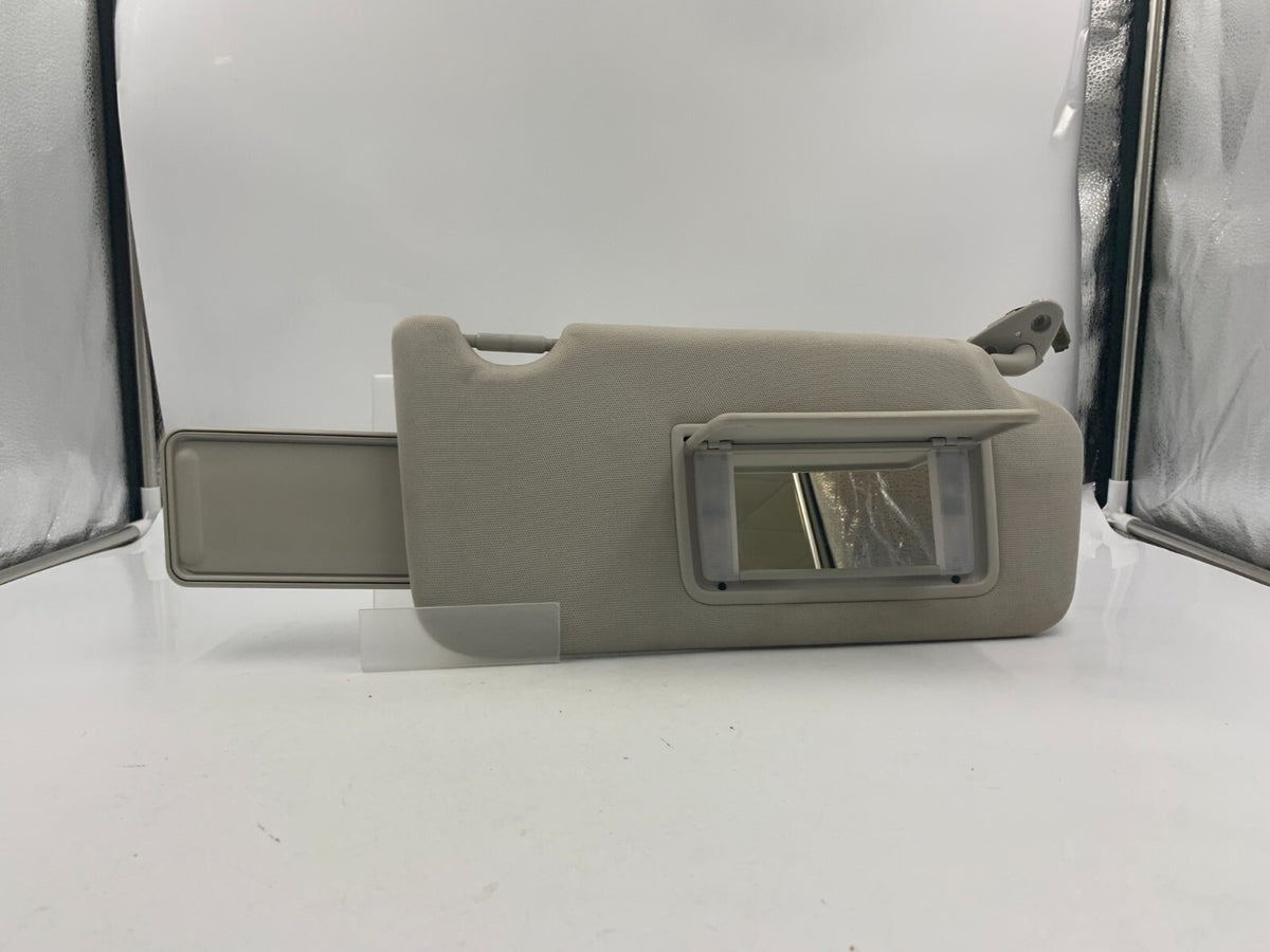 2010-2014 Subaru Legacy Passenger Sun Visor Gray Illuminated OEM E03B54057