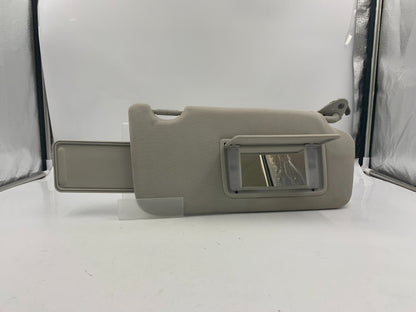 2010-2014 Subaru Legacy Passenger Sun Visor Gray Illuminated OEM E03B54057