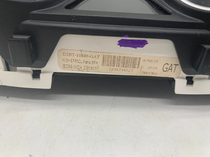 2016 Ford Fiesta  Speedometer Instrument Cluster 62000 Miles OEM A01B12008