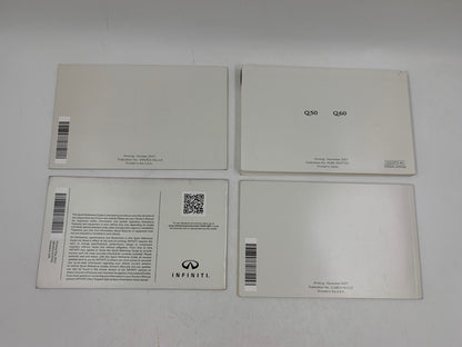 2018 Infiniti Q50 Owners Manual Set with Case OEM B03B24011