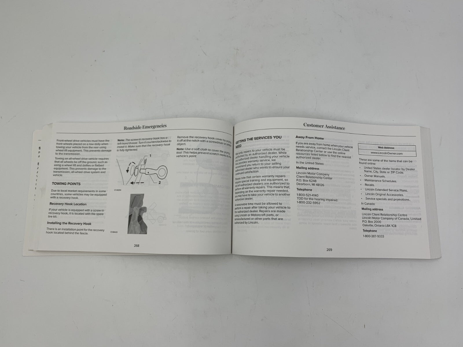 2017 Lincoln MKZ Owners Manual Set OEM B01B53002
