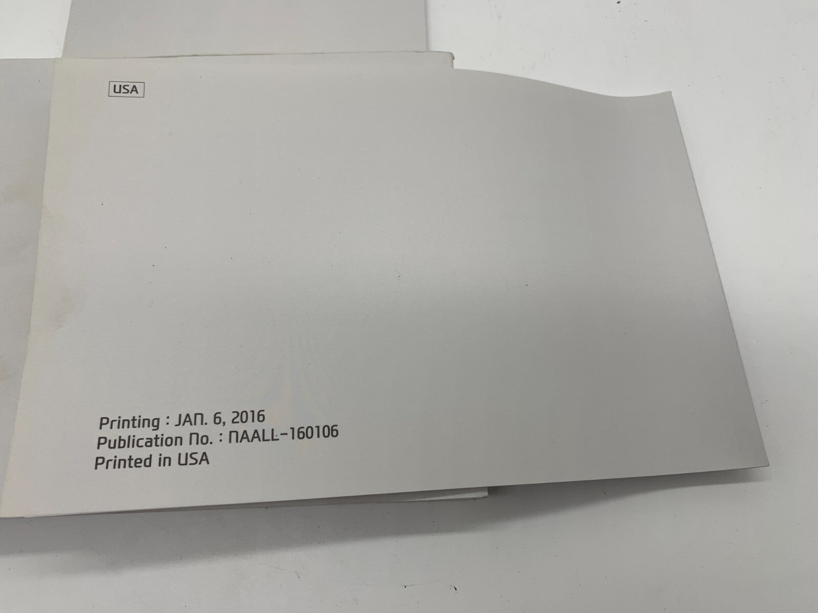 2017 Hyundai Elantra Owners Manual Set OEM A02B54007