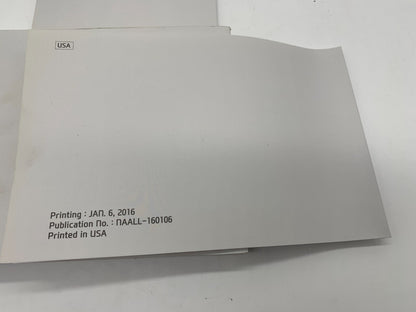 2017 Hyundai Elantra Owners Manual Set OEM A02B54007
