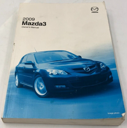 2009 Mazda 3 Owners Manual OEM C01B23028