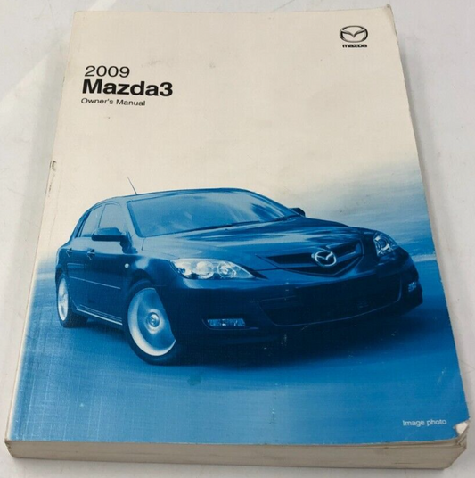 2009 Mazda 3 Owners Manual OEM C01B23028