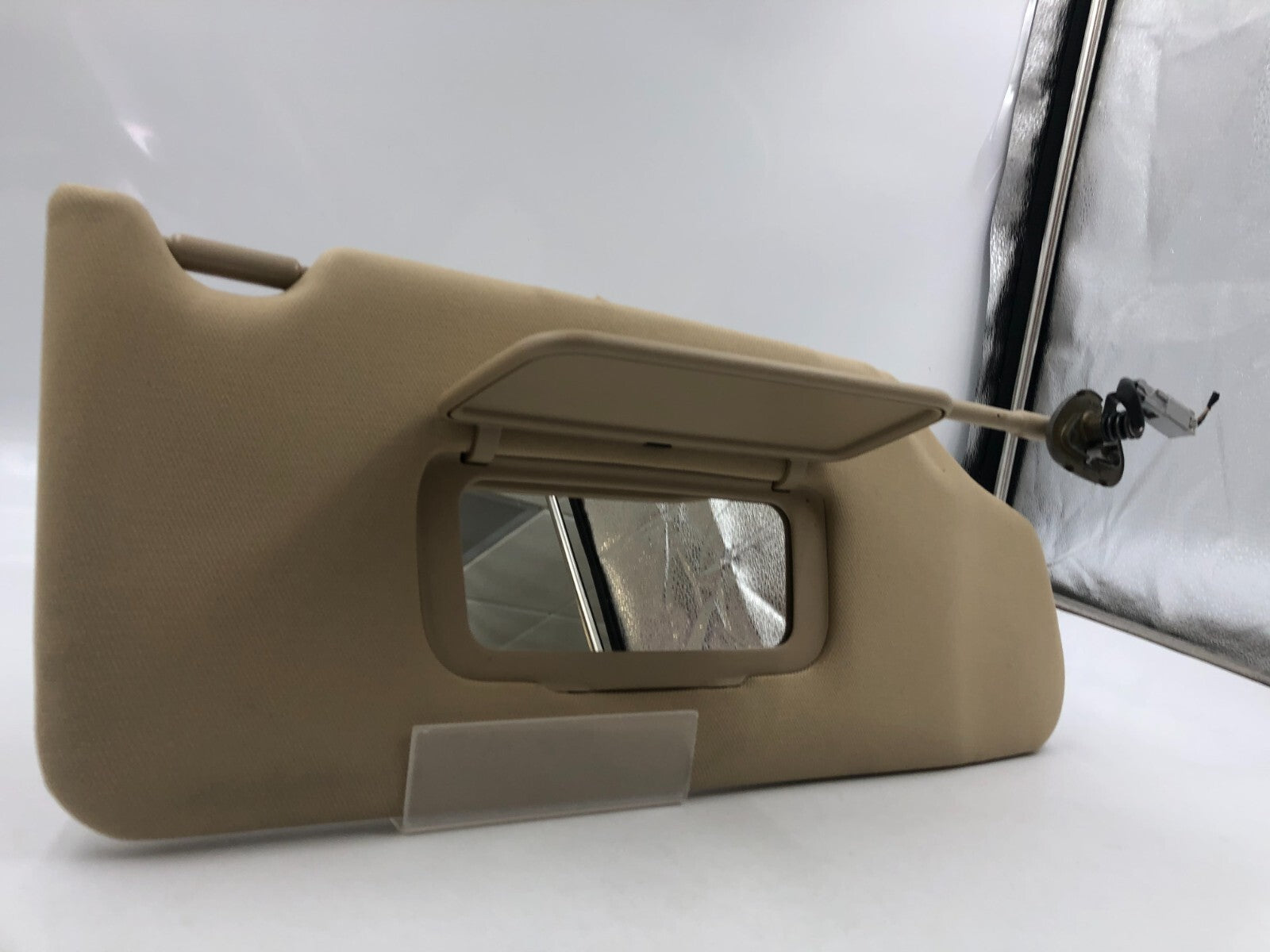 2004-2008 Acura TL Passenger Sun Visor Tan Illuminated OEM D01B28026
