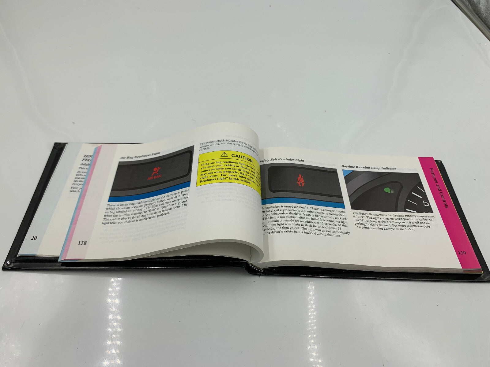 2001 Saturn S Series Owners Manual OEM E03B29047