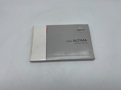 2006 Nissan Altima Owners Manual OEM C03B56018