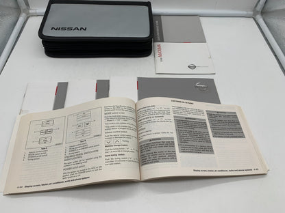 2008 Nissan Maxima Owners Manual Set with Case OEM A04B08048