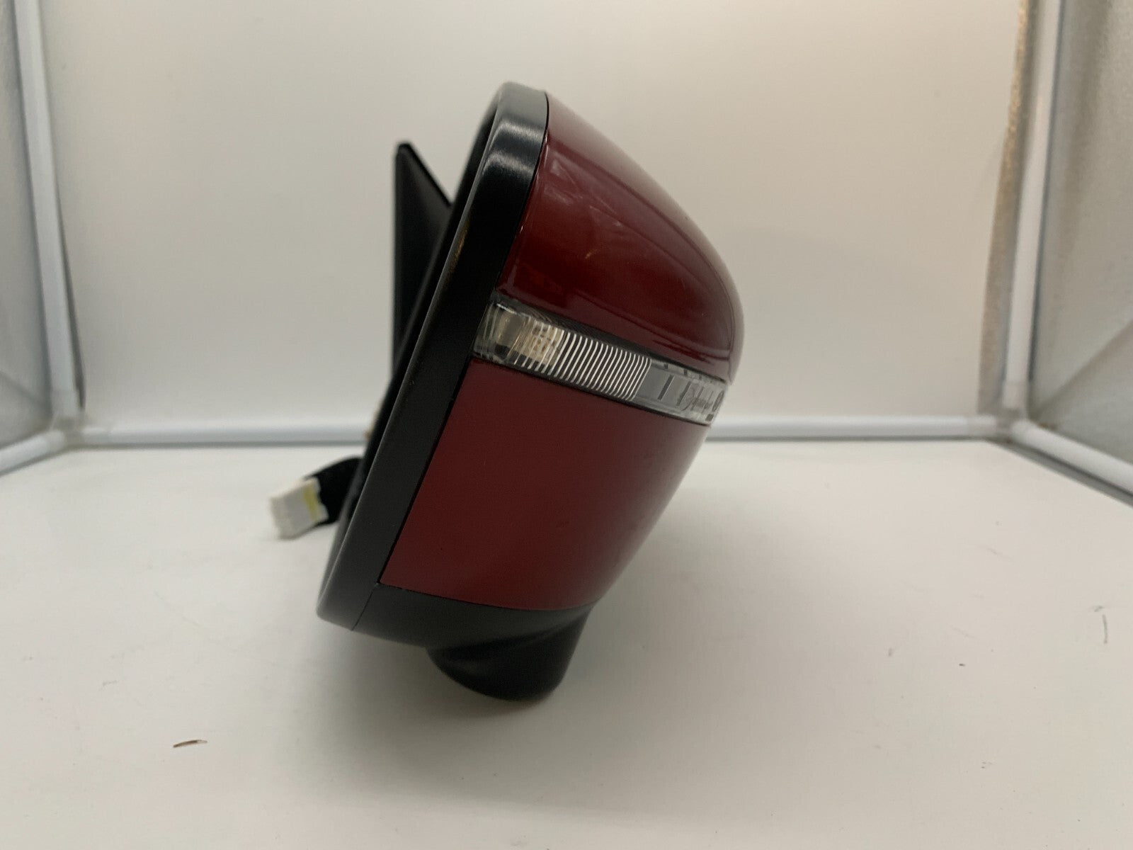 2017-2020 Nissan Rogue Passenger Side View Power Door Mirror Red OEM A03B42001