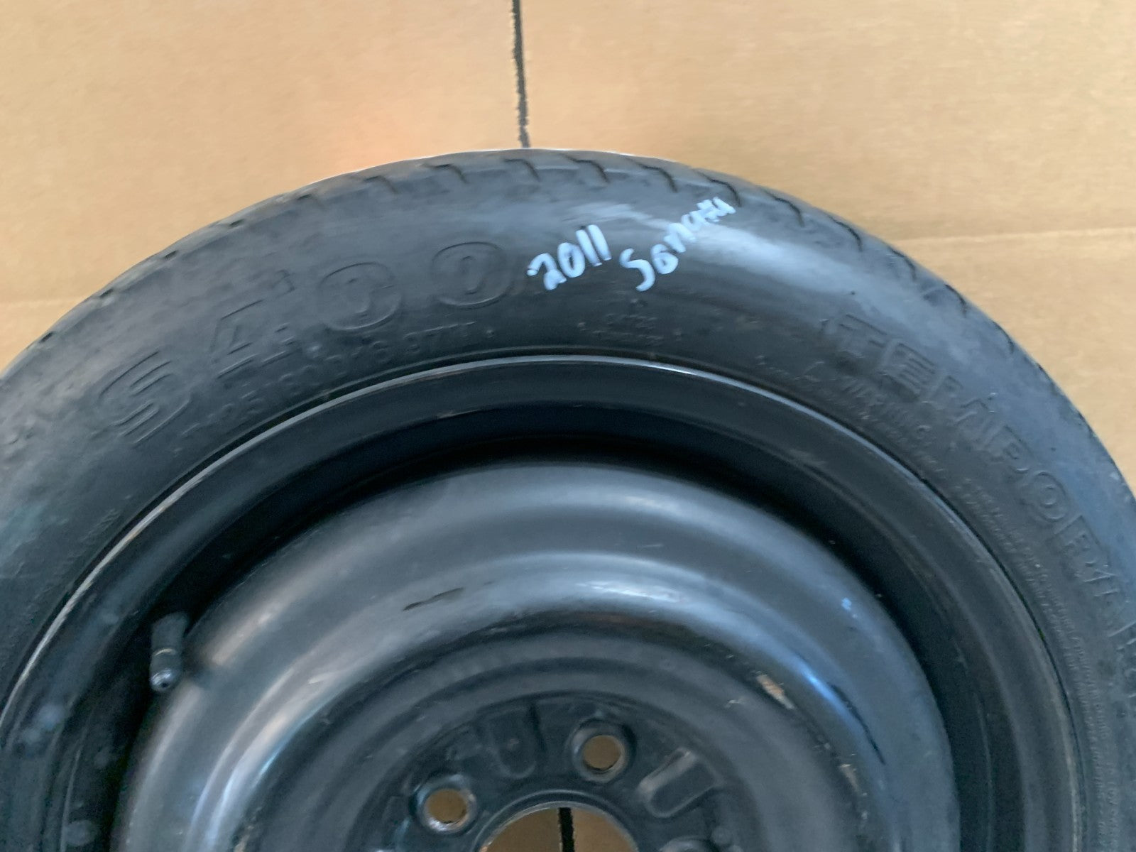 2006-2014 Hyundai Sonata 16" Spare Tire Wheel Compact Donut T125/80D16 OEM