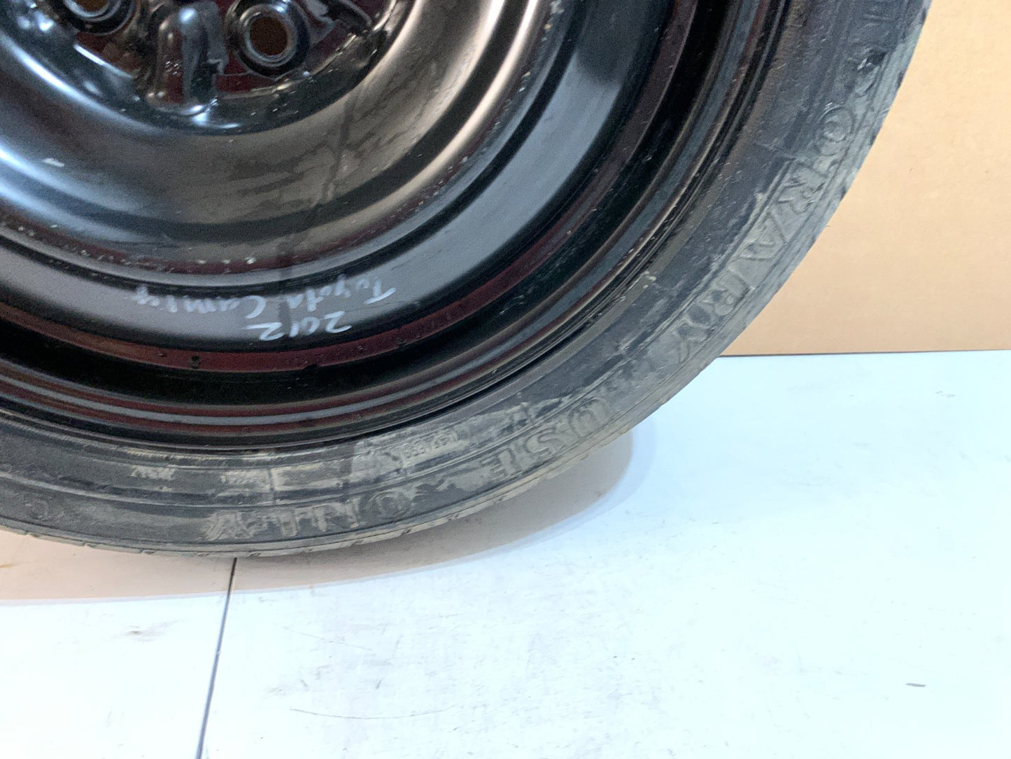 2007-2017 Toyota Camry 17" Spare Tire Wheel Compact Donut Emergency T155/70D17