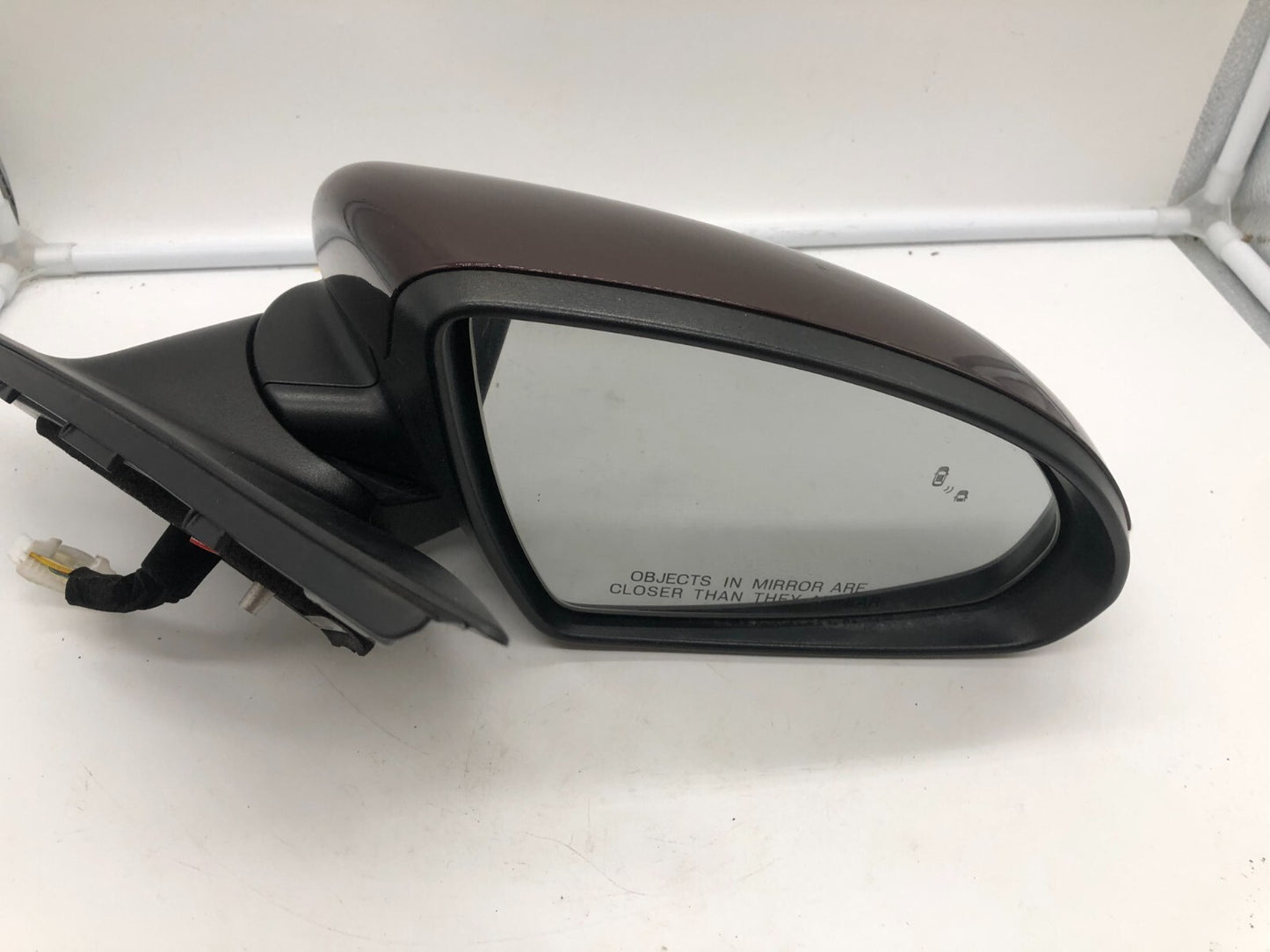 2016-2020 Kia Optima Passenger Side View Power Door Mirror Maroon BSA E03B45001