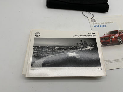 2014 Buick Regal Owners Manual Set with Case OEM B04B25015