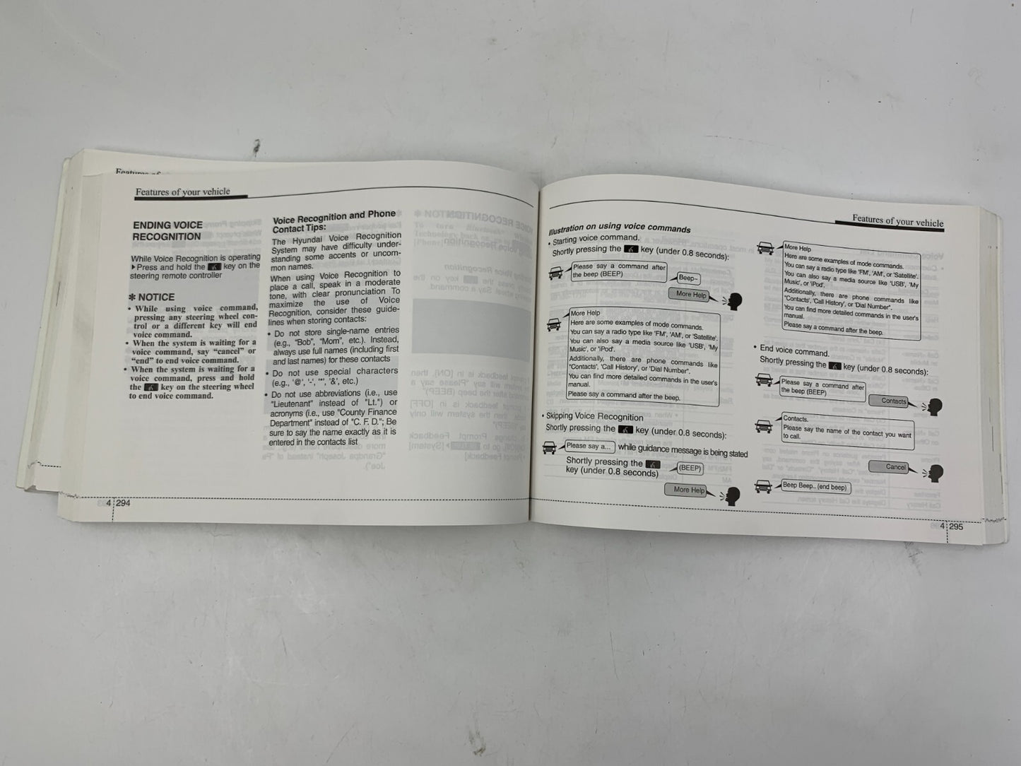 2015 Hyundai Elantra Owners Manual Set with Case OEM B04B08024