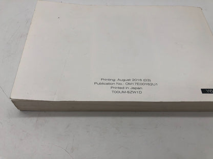 2017 Nissan Armada Sedan Owners Manual OEM A02B33006
