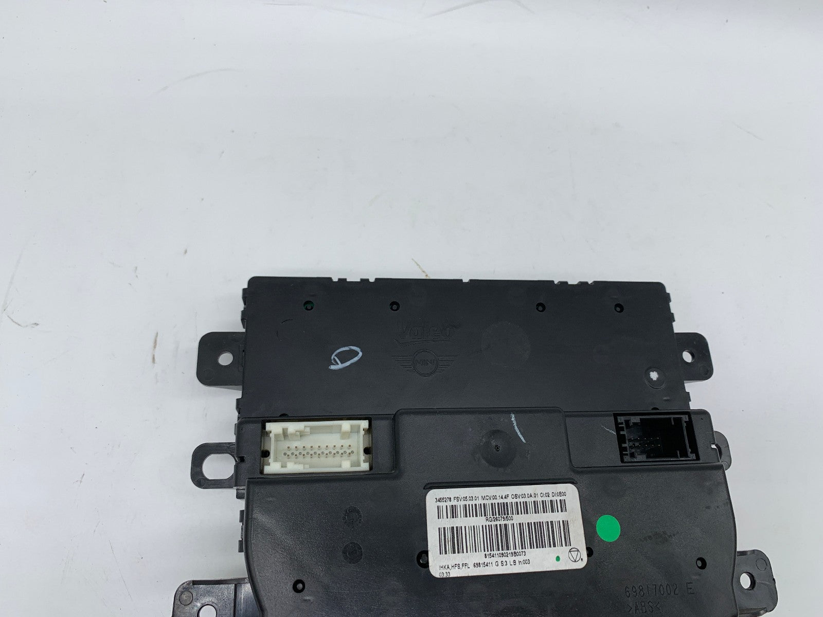 2009 Mini Cooper AC Heater Climate Control Temperature Unit OEM D03B34002
