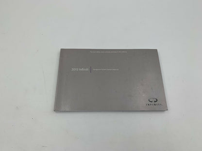 2013 Infiniti QX Owners Manual Set with Case OEM B04B14022