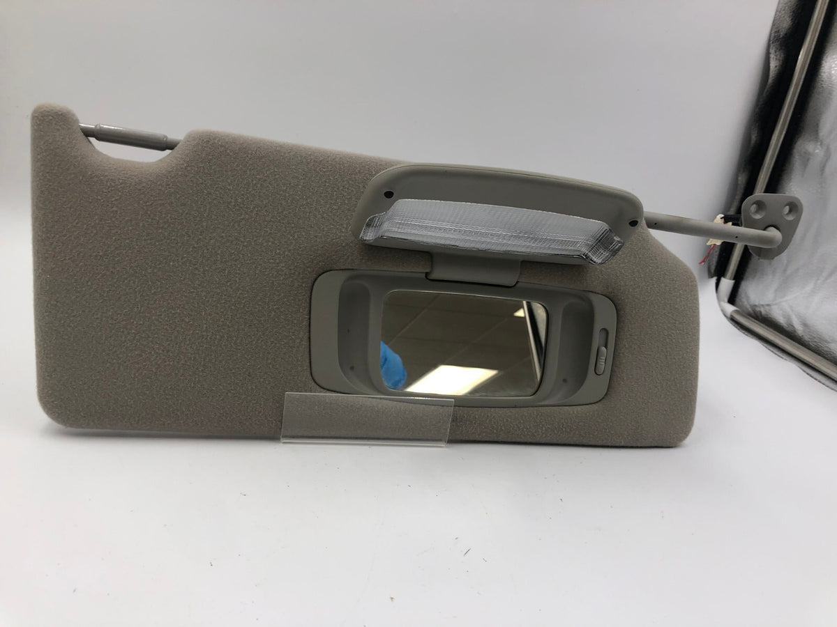 2005-2012 Toyota Avalon Passenger Sun Visor Gray Illuminated OEM C01B52024