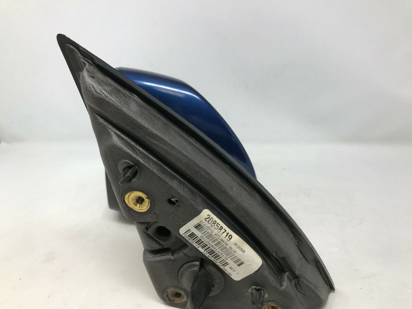 2010-2011 GMC Terrain Driver Side View Power Door Mirror Blue OEM