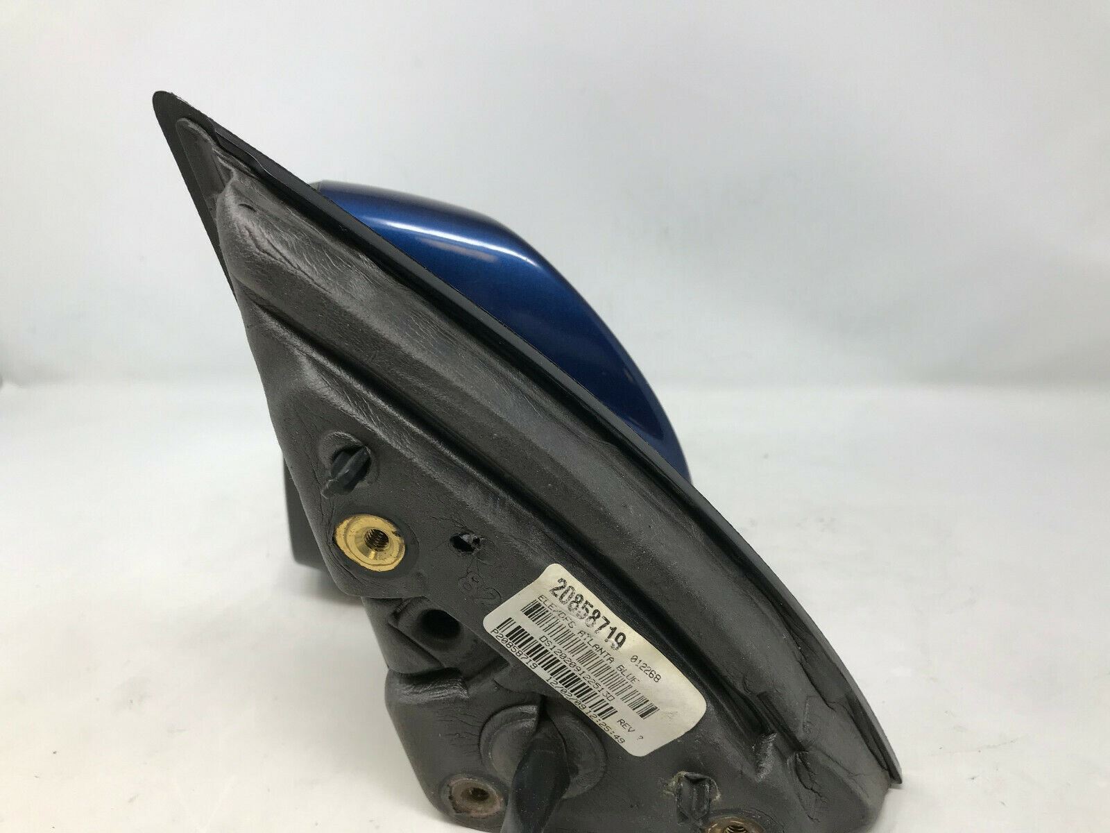 2010-2011 GMC Terrain Driver Side View Power Door Mirror Blue OEM