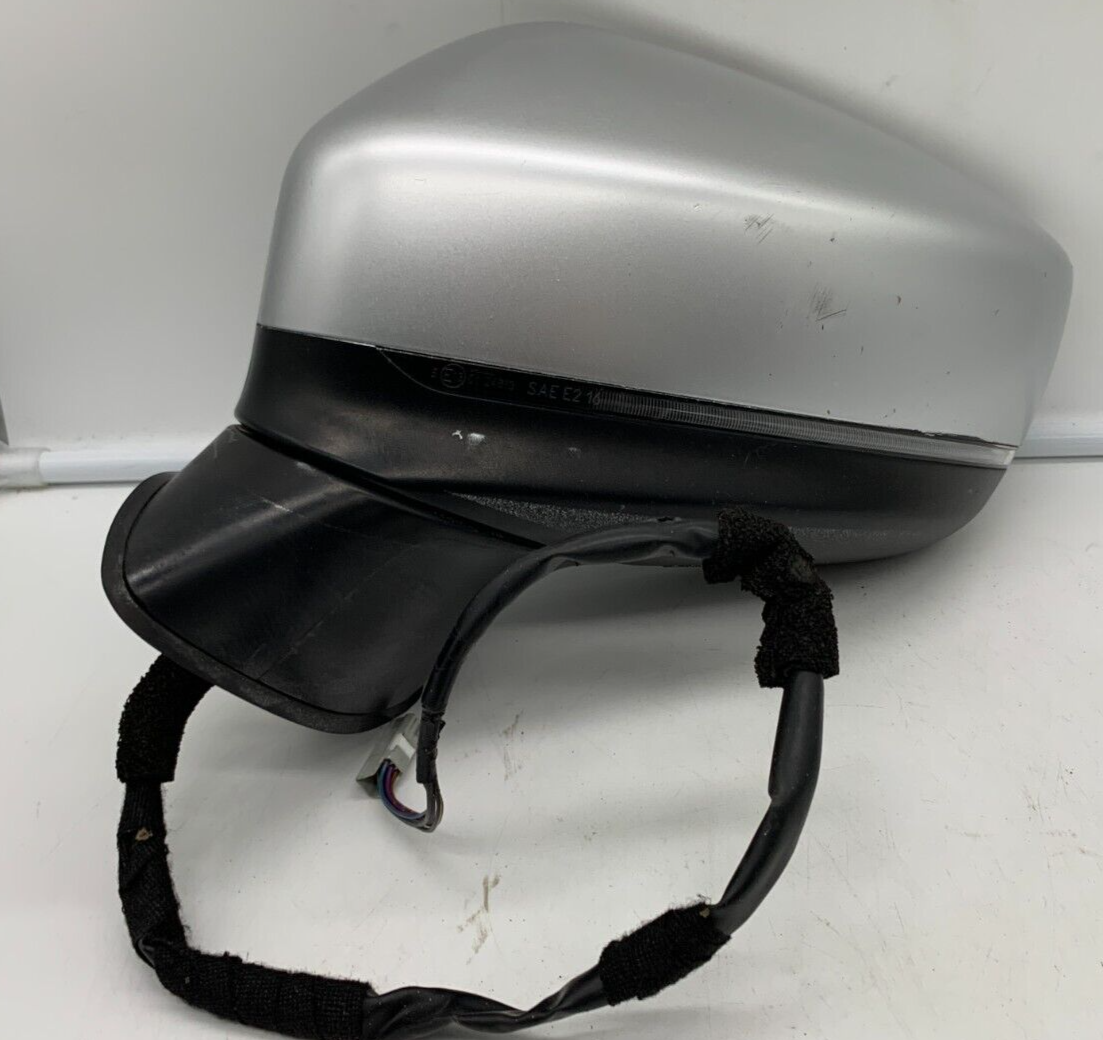 2017-2023 Mazda CX-5 Driver Side View Power Door Mirror Silver BSA OEM D03B47054