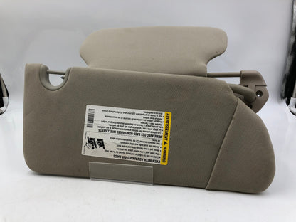2006 Chevrolet Avalanche 1500 Driver Sun Visor Gray Illuminated OEM C02B11049